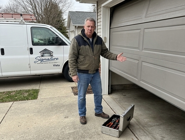 Garage Door Won't Open in Vista